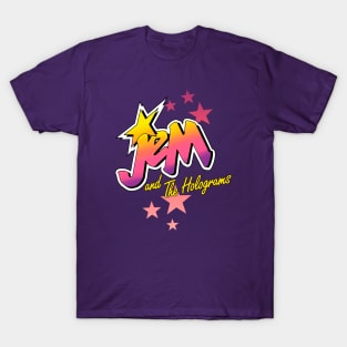 Jem and The holograms logo T-Shirt